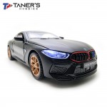 Diecast Mobil Sport BMW M8 Manhart Miniatur Metal Model 1:32